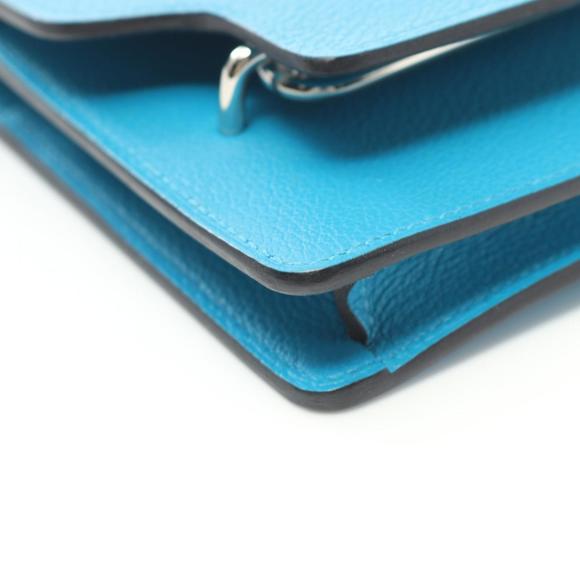 HERMES Blue Wallet - Picture 8 of 9